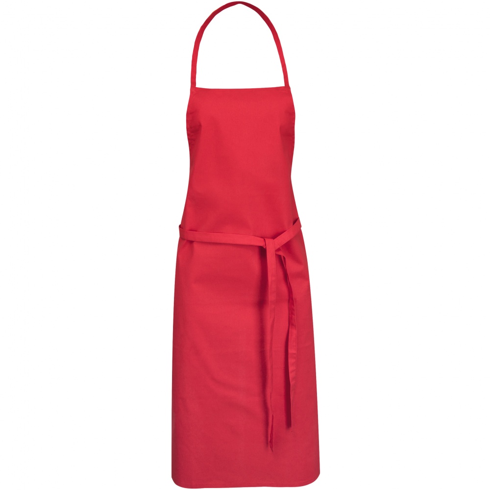 Logo trade corporate gift photo of: Reeva Cotton Apron, red