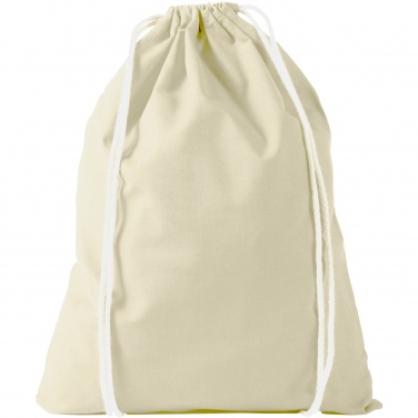 Logotrade promotional gifts photo of: Oregon cotton premium rucksack, natural white