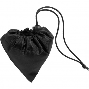 Logo trade promotional gift photo of: Folding shopping bag Bungalow, black color