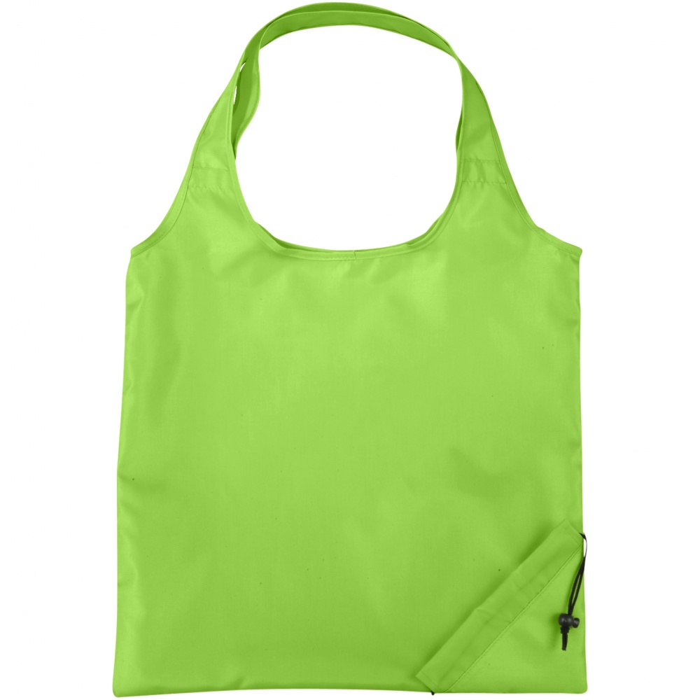 Logotrade advertising product picture of: The Bungalow Foldaway Shopper Tote, green