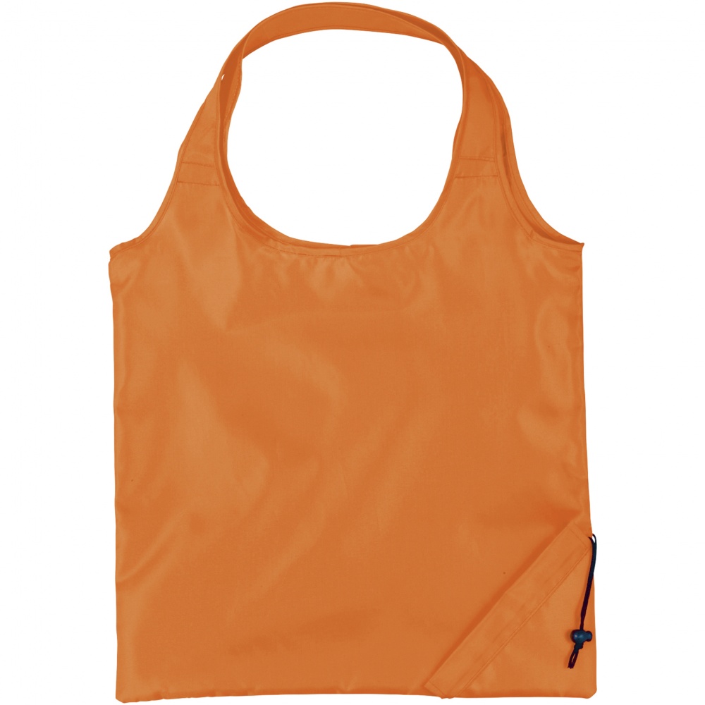 Logotrade business gift image of: The Bungalow Foldaway Shopper Tote, orange