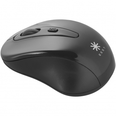 Logo trade advertising products image of: Stanford wireless mouse, black