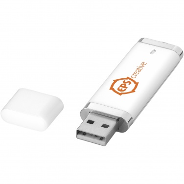 Logo trade corporate gifts image of: Flat USB 2GB