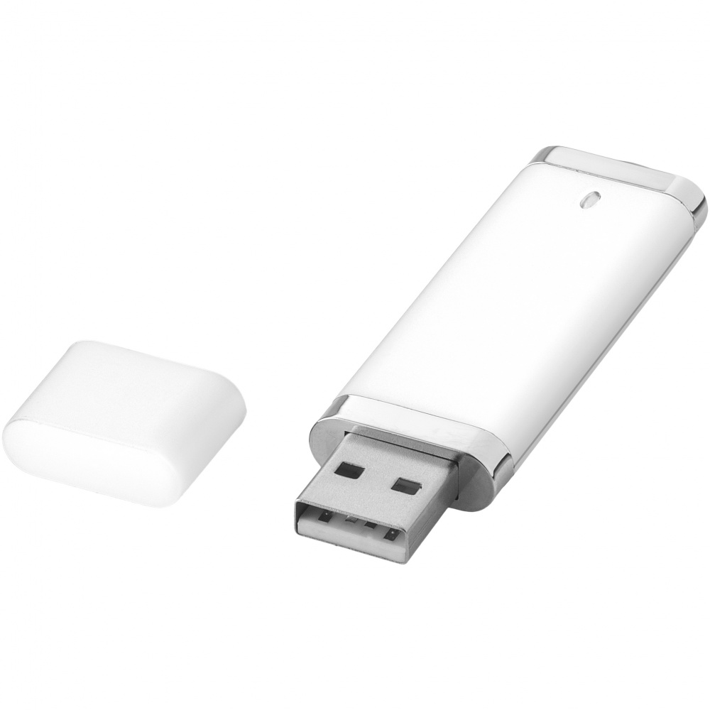 Logo trade promotional merchandise image of: Flat USB 4GB