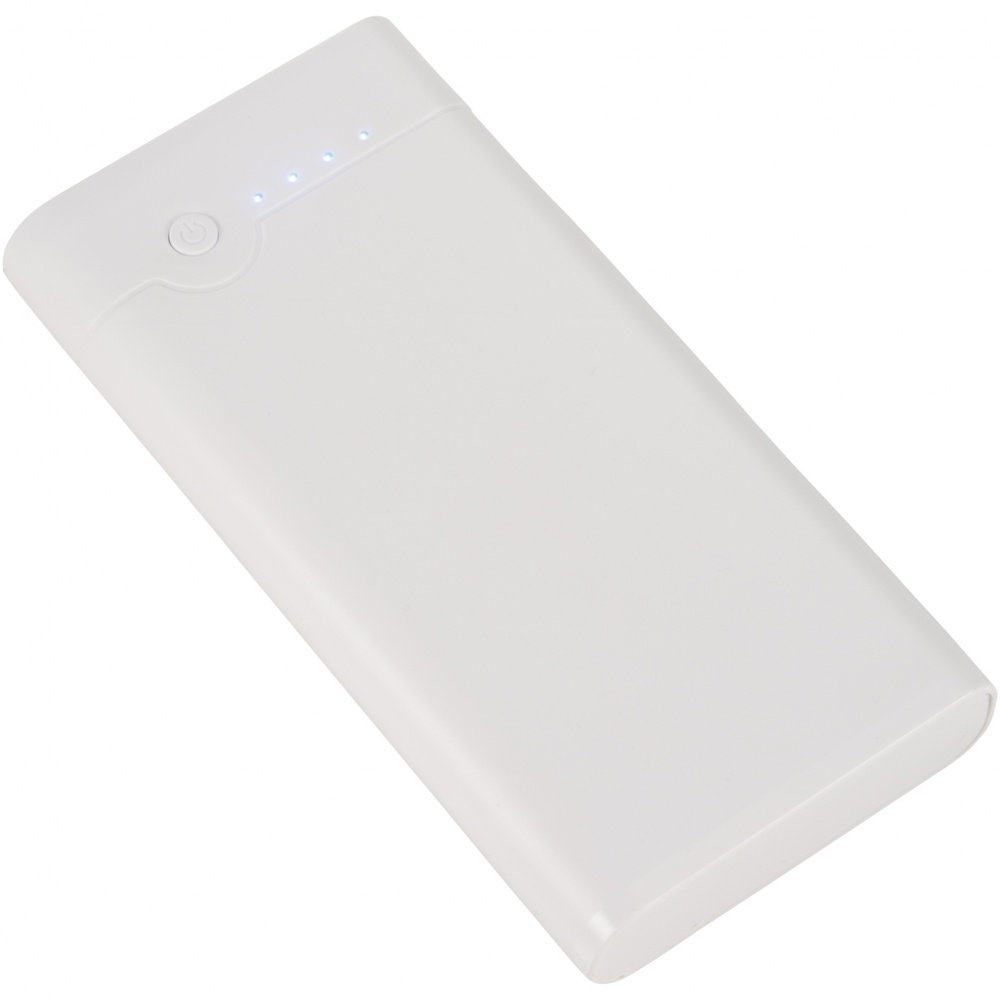 Logotrade corporate gift picture of: Relay 20000 mAh Power Bank, white