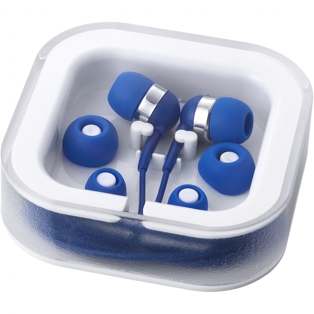 Logo trade promotional giveaway photo of: Sargas earbuds with microphone
