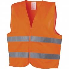 Professional safety vest, orange