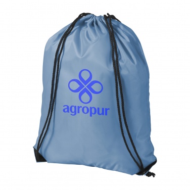 Logotrade business gift image of: Oriole premium rucksack, light blue