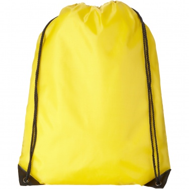 Logo trade promotional gift photo of: Oriole premium rucksack, yellow