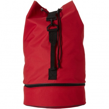 Logo trade business gift photo of: Idaho sailor duffel bag, red