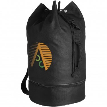 Logotrade business gift image of: Idaho sailor duffel bag, black