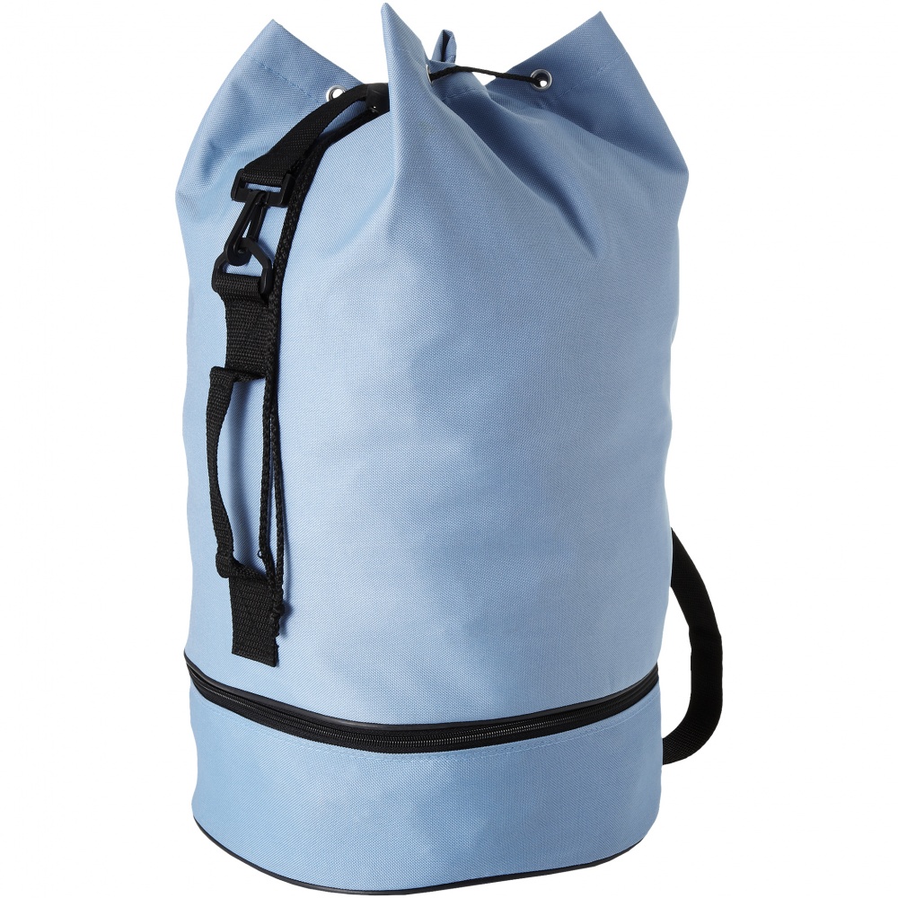 Logo trade promotional products picture of: Idaho sailor duffel bag, light blue