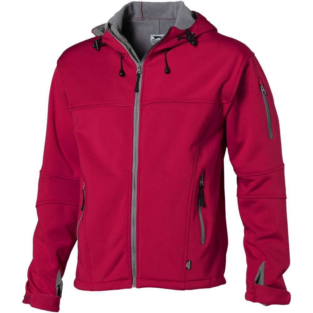 Logotrade business gift image of: Match softshell jacket, red