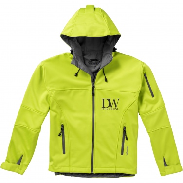 Logotrade promotional items photo of: Match softshell jacket, light green