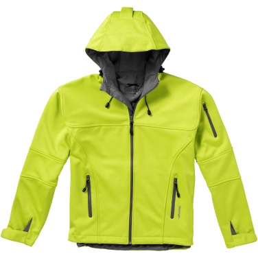 Logo trade promotional gifts picture of: Match softshell jacket, light green