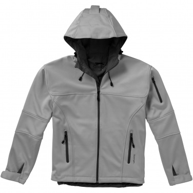 Logotrade promotional products photo of: Match softshell jacket, grey