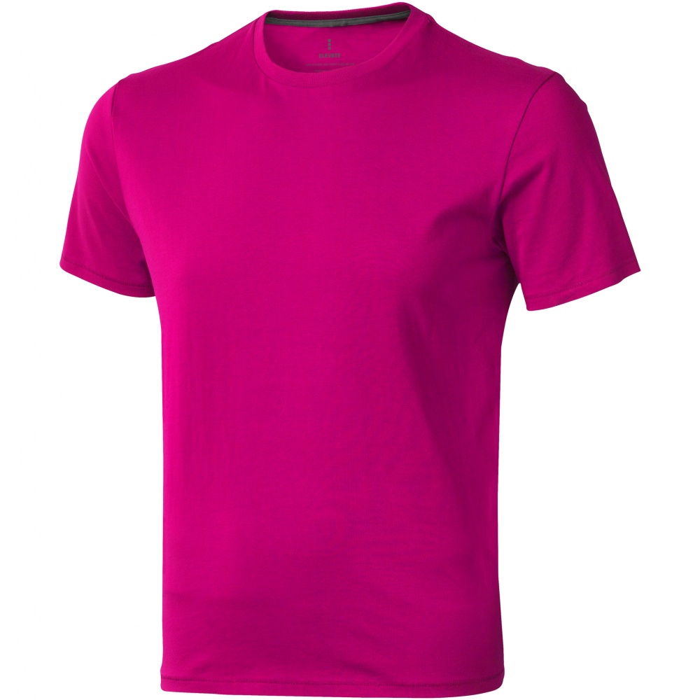 Logotrade business gift image of: Nanaimo short sleeve T-Shirt, pink