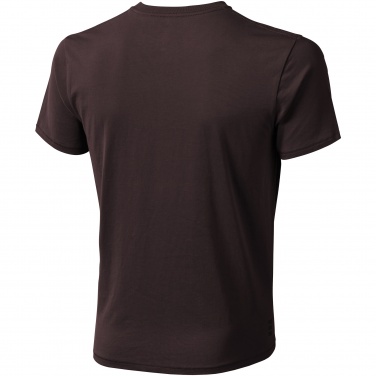 Logo trade promotional items image of: Nanaimo short sleeve T-Shirt, dark brown