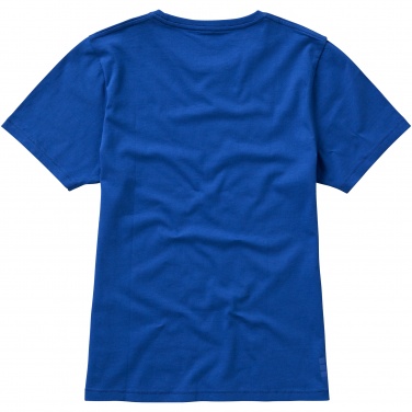 Logotrade promotional merchandise image of: Nanaimo short sleeve ladies T-shirt, blue