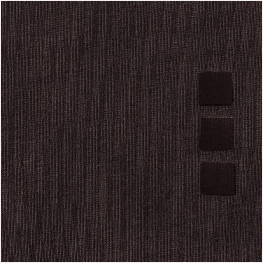 Logo trade promotional product photo of: Nanaimo short sleeve ladies T-shirt, dark brown