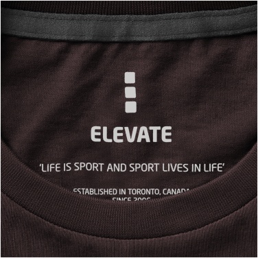 Logotrade promotional gift image of: Nanaimo short sleeve ladies T-shirt, dark brown