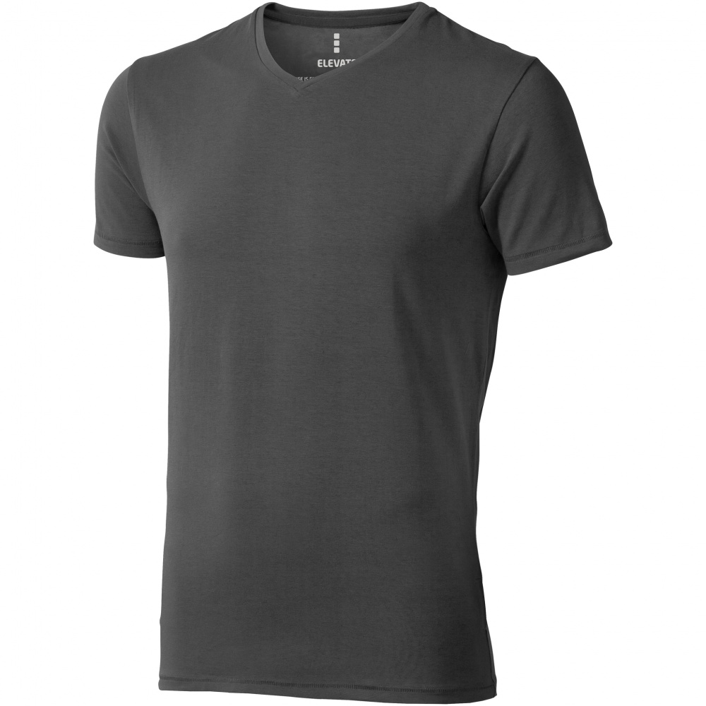 Logotrade promotional items photo of: Kawartha short sleeve T-shirt, dark grey