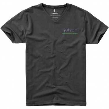 Logo trade promotional products picture of: Kawartha short sleeve T-shirt, dark grey