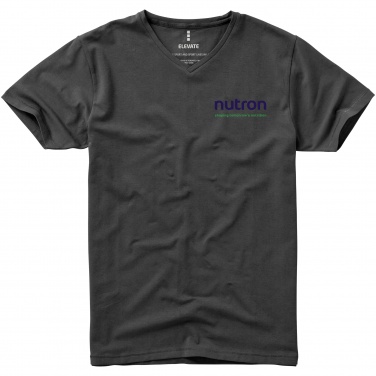 Logotrade promotional item image of: Kawartha short sleeve T-shirt, dark grey