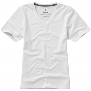 Logotrade promotional giveaway picture of: Kawartha short sleeve ladies T-shirt, white