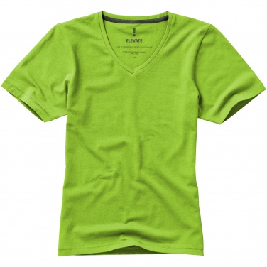 Logo trade promotional product photo of: Kawartha short sleeve ladies T-shirt, light green