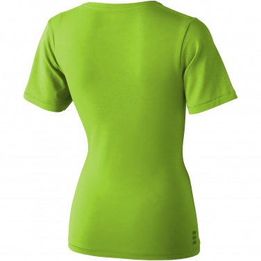 Logo trade promotional items image of: Kawartha short sleeve ladies T-shirt, light green