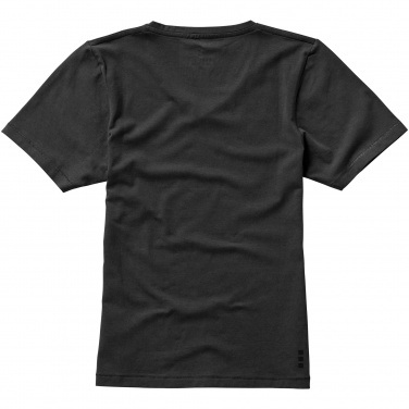 Logotrade advertising products photo of: Kawartha short sleeve ladies T-shirt, dark grey