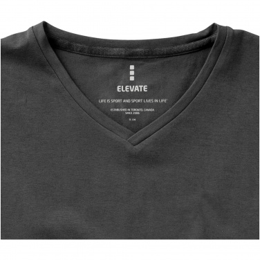 Logotrade promotional items photo of: Kawartha short sleeve ladies T-shirt, dark grey