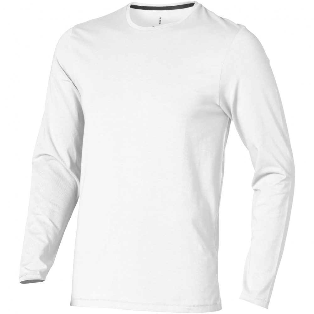 Logotrade promotional merchandise photo of: Ponoka long sleeve T-shirt, white