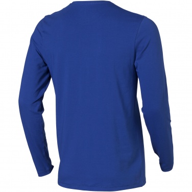Logo trade advertising products picture of: Ponoka long sleeve T-shirt, blue