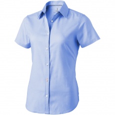 Manitoba short sleeve ladies shirt, light blue