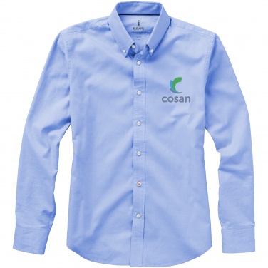 Logo trade advertising products picture of: Vaillant long sleeve shirt, light blue