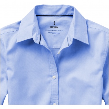 Logotrade corporate gift picture of: Vaillant long sleeve ladies shirt, light blue