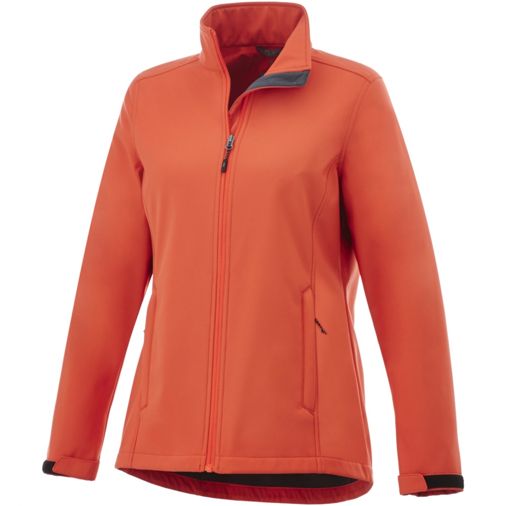 Logotrade promotional giveaway picture of: Maxson softshell ladies jacket, orange