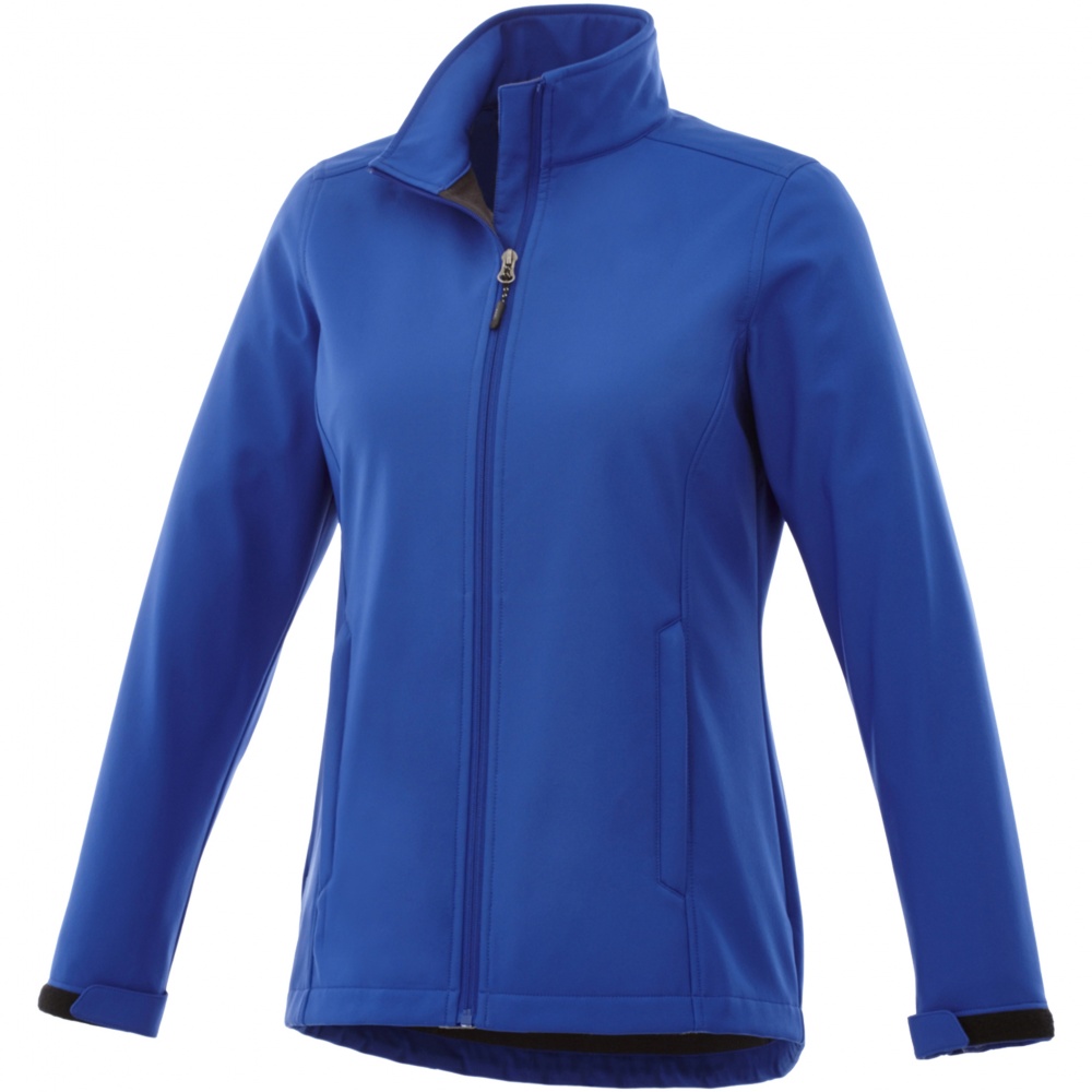 Logotrade promotional merchandise image of: Maxson softshell ladies jacket, blue