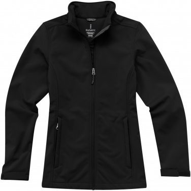 Logotrade promotional merchandise photo of: Maxson softshell ladies jacket, black