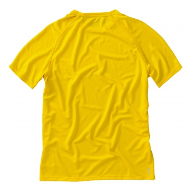 Logo trade promotional item photo of: Niagara short sleeve T-shirt, yellow