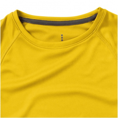 Logotrade promotional merchandise image of: Niagara short sleeve T-shirt, yellow