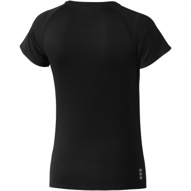 Logotrade promotional giveaway picture of: Niagara short sleeve ladies T-shirt, black