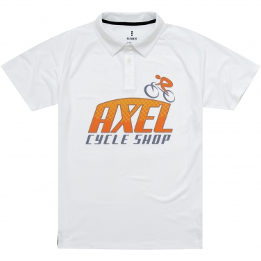 Logo trade promotional product photo of: Ottawa short sleeve polo, white