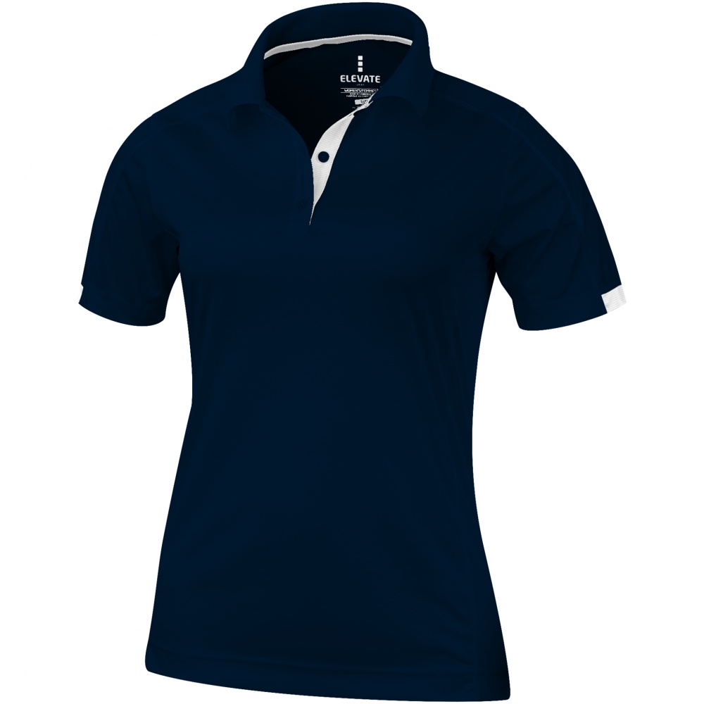 Logo trade corporate gift photo of: Kiso short sleeve ladies polo