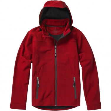 Logotrade corporate gift picture of: Langley softshell jacket, red