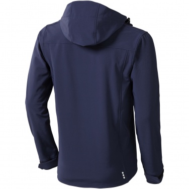 Logotrade promotional merchandise picture of: Langley softshell jacket, navy