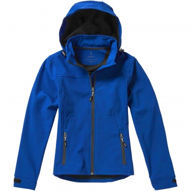 Logotrade promotional merchandise photo of: Langley softshell ladies jacket, blue