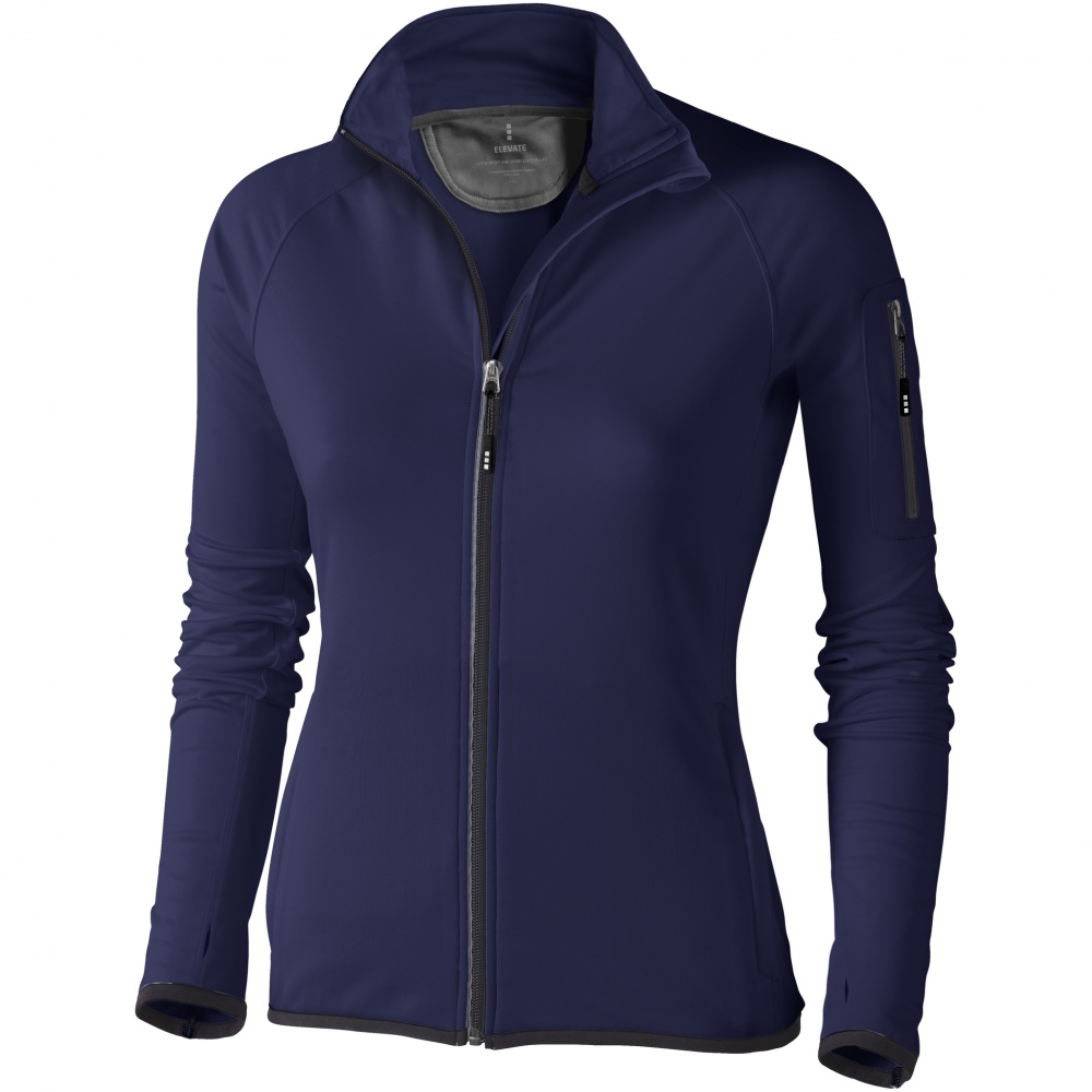 Logotrade corporate gift image of: Mani power fleece full zip ladies jacket